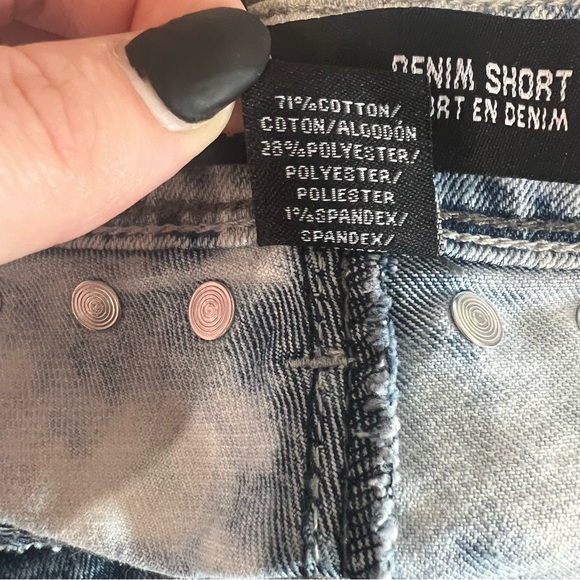 Denim Short Low Rise Shorts - Picture 8 of 8